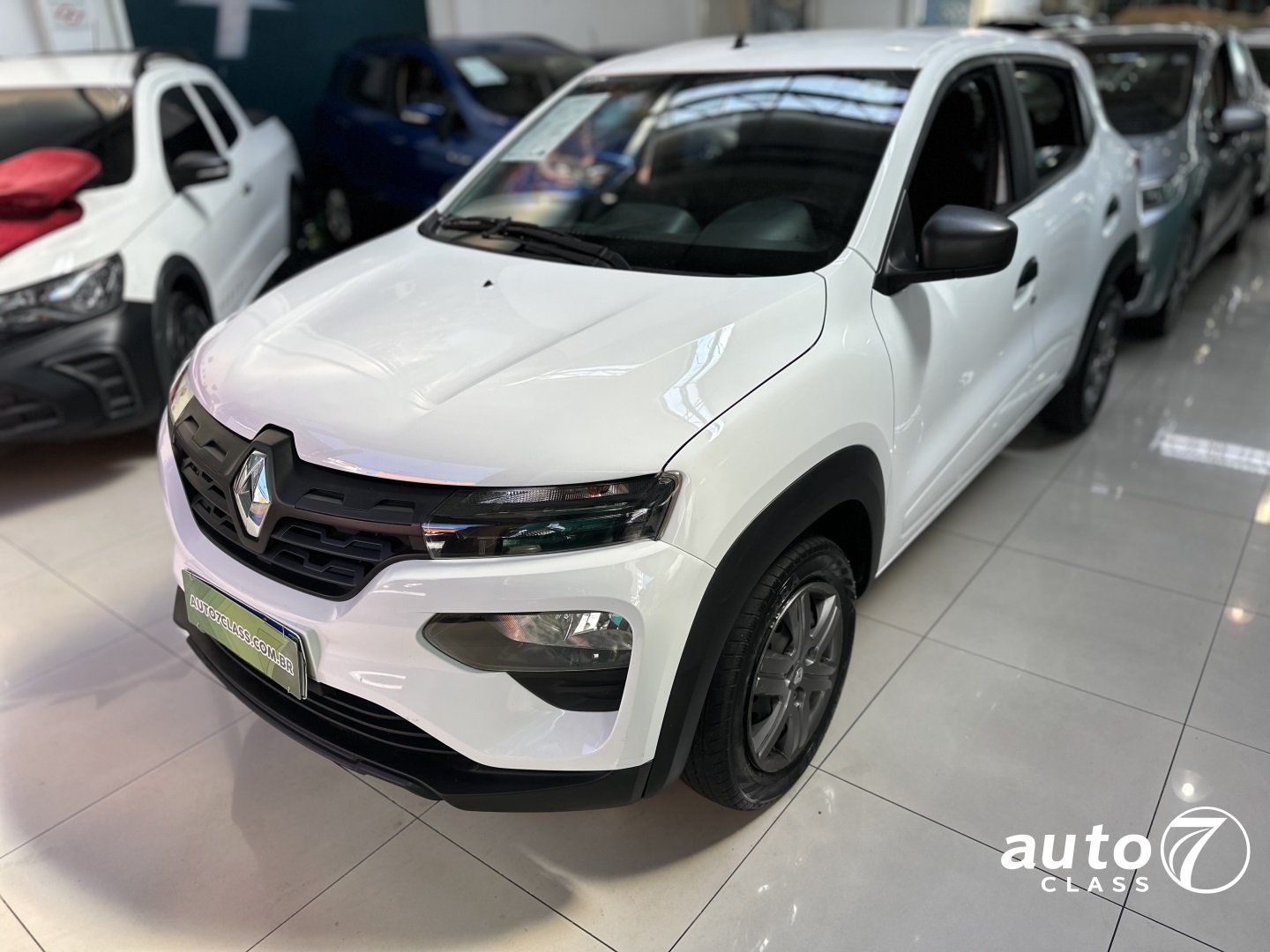 RENAULT KWID 1.0 12V SCE FLEX ZEN MANUAL Branco - Auto7 Class