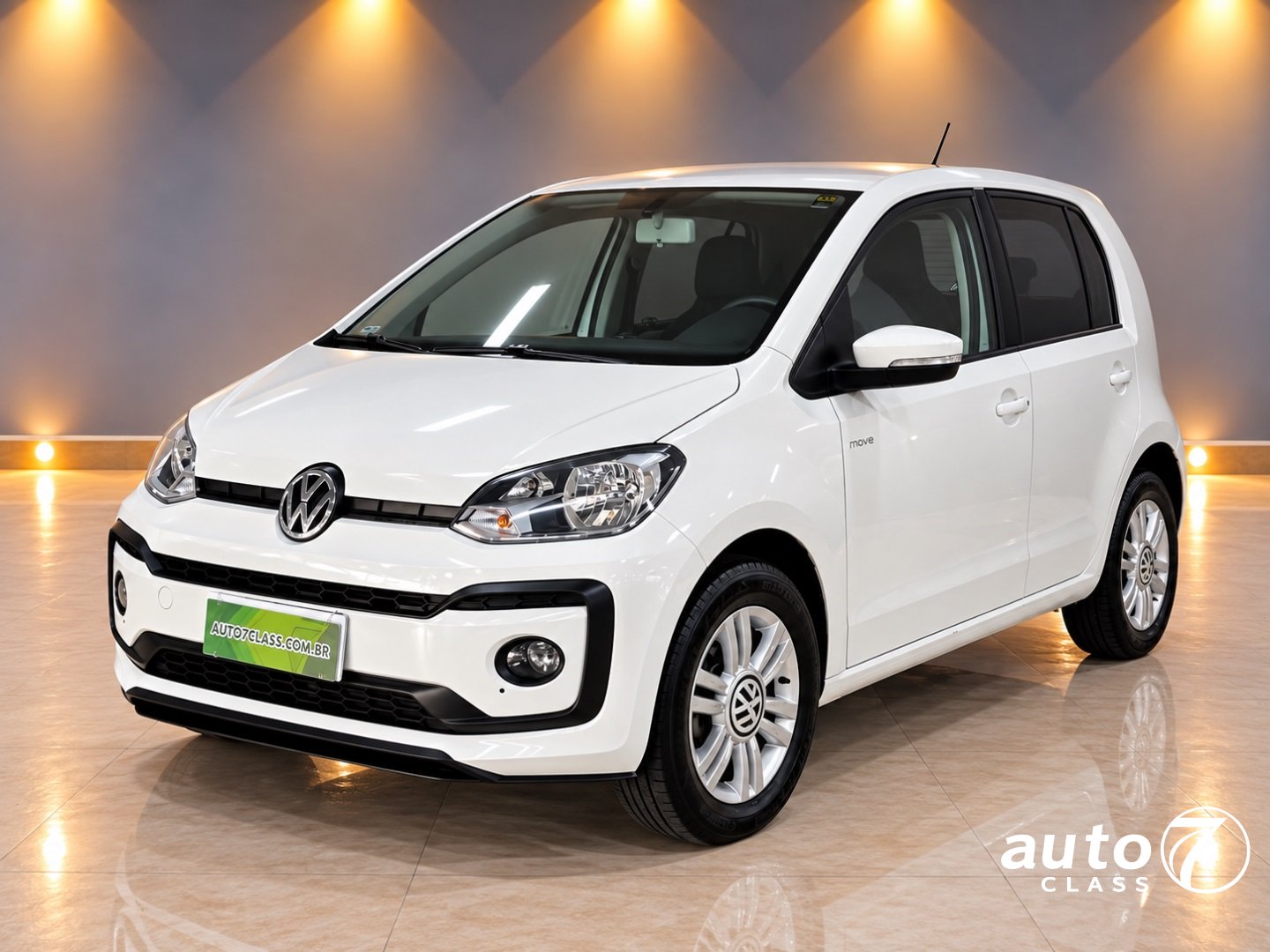 VOLKSWAGEN UP 1.0 MPI MOVE UP 12V FLEX 4P MANUAL Branco - Auto7 Class