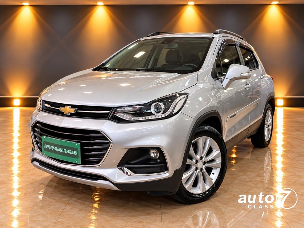 CHEVROLET TRACKER 1.4 16V TURBO FLEX PREMIER AUTOMÁTICO Prata - Auto7 Class