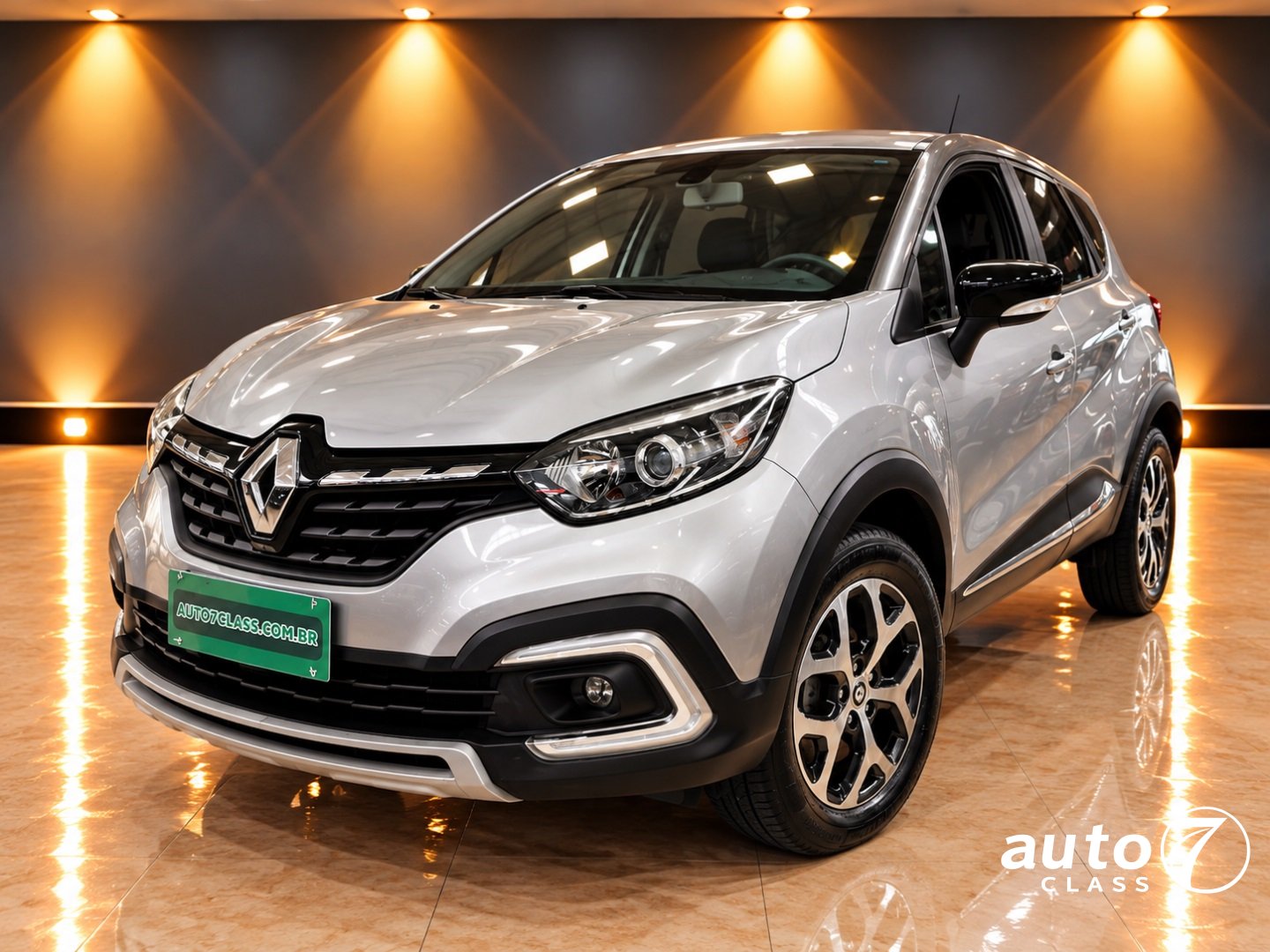 RENAULT CAPTUR 1.3 TCE FLEX INTENSE X-TRONIC Prata - Auto7 Class